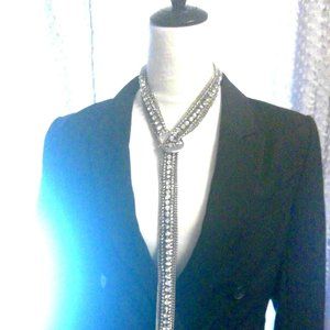 Henri Bendel Sparkle Tie Necklace